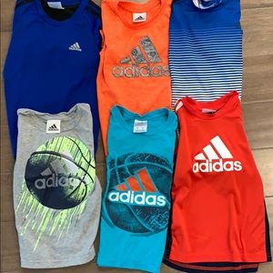 6 ADIDAS shirts!!